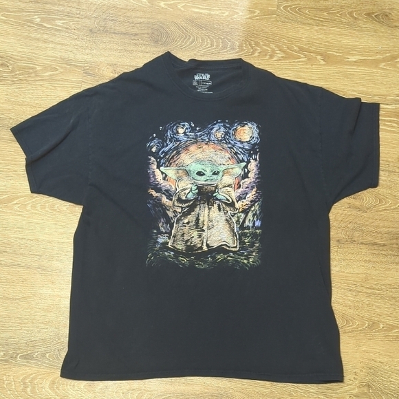 Star Wars The Child T-shirt Men's Size XXL Black - Picture 1 of 3